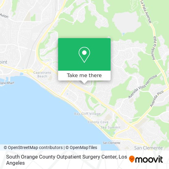 Mapa de South Orange County Outpatient Surgery Center