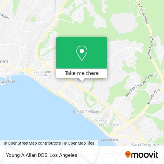 Young A Allan DDS map