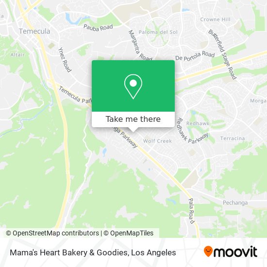 Mama's Heart Bakery & Goodies map