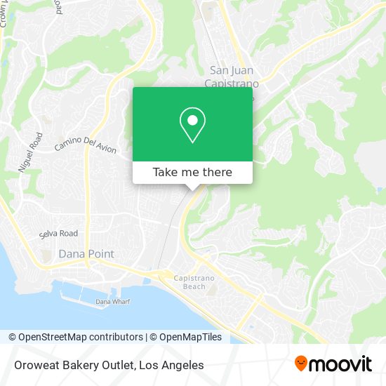 Oroweat Bakery Outlet map