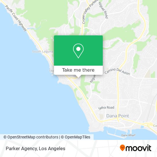 Mapa de Parker Agency
