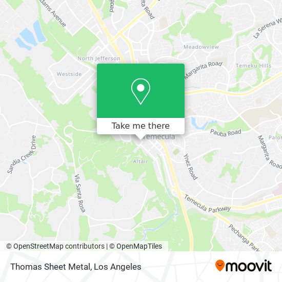 Thomas Sheet Metal map