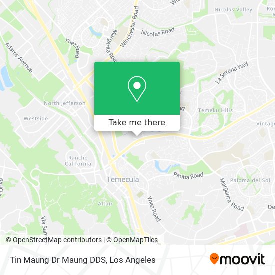 Tin Maung Dr Maung DDS map