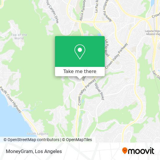 MoneyGram map