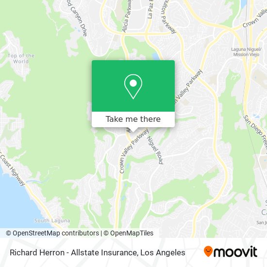 Richard Herron - Allstate Insurance map