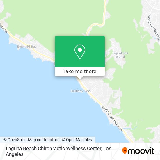 Mapa de Laguna Beach Chiropractic Wellness Center