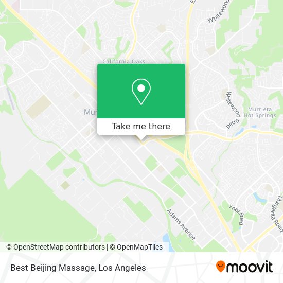 Best Beijing Massage map