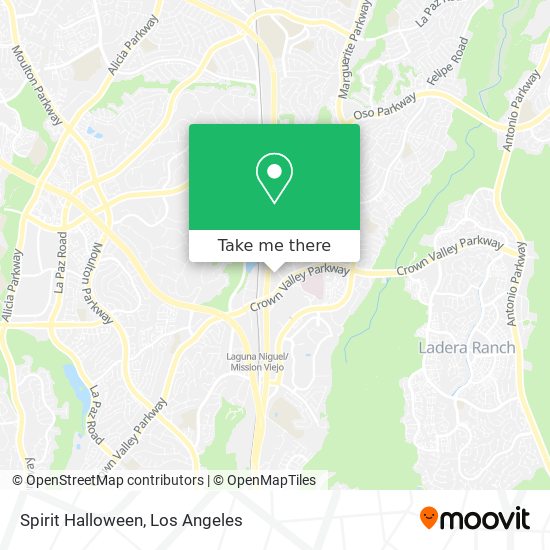 Spirit Halloween map