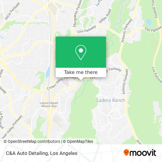 C&A Auto Detailing map