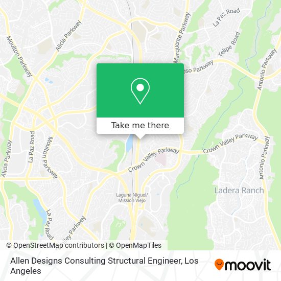 Mapa de Allen Designs Consulting Structural Engineer