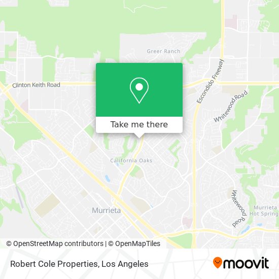 Robert Cole Properties map