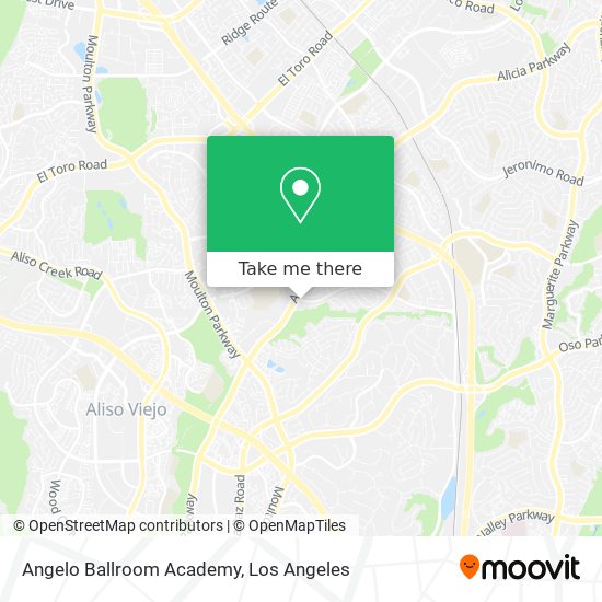 Mapa de Angelo Ballroom Academy