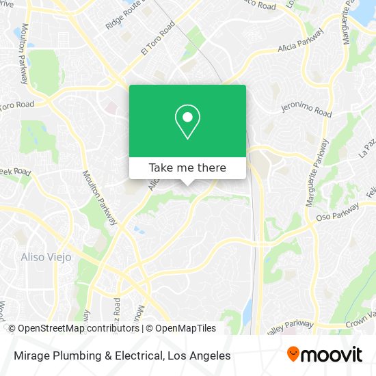 Mirage Plumbing & Electrical map