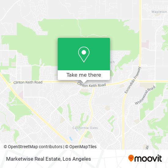 Marketwise Real Estate map