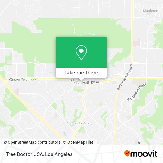 Tree Doctor USA map