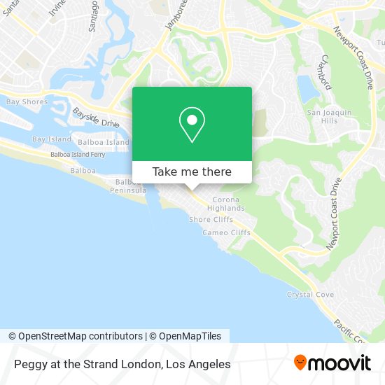 Mapa de Peggy at the Strand London
