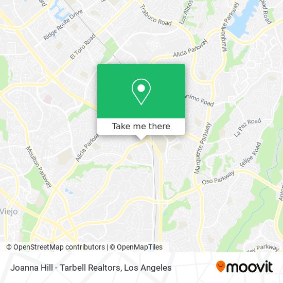 Mapa de Joanna Hill - Tarbell Realtors