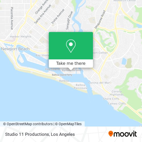 Studio 11 Productions map