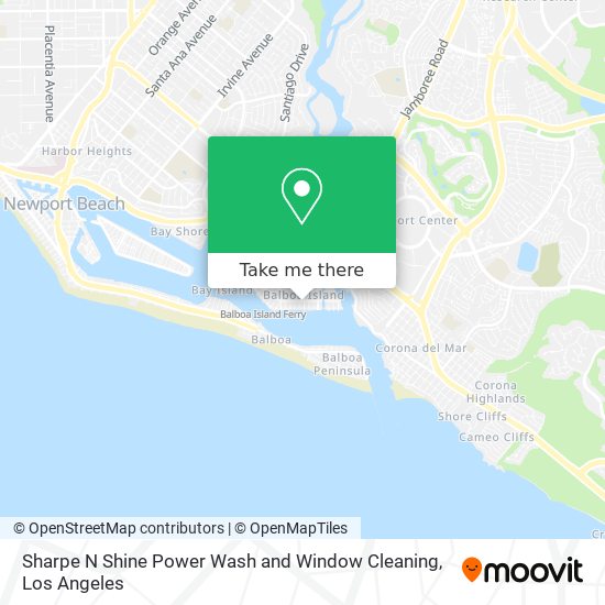 Sharpe N Shine Power Wash and Window Cleaning map