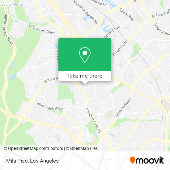 Mila Piso map