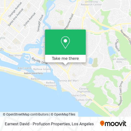 Mapa de Earnest David - Profuzion Properties