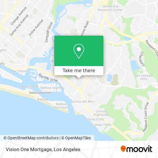 Mapa de Vision One Mortgage