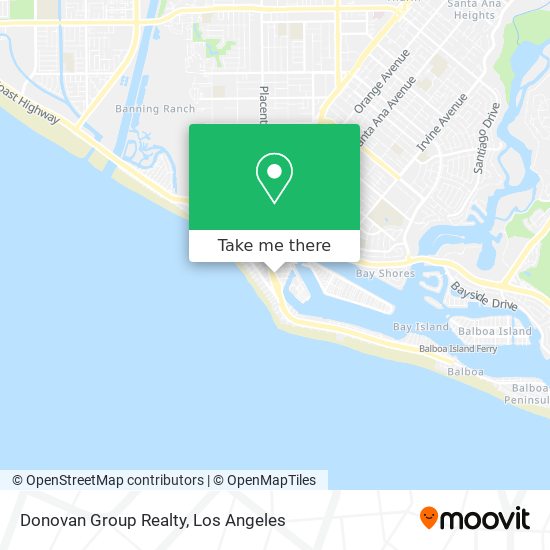 Donovan Group Realty map