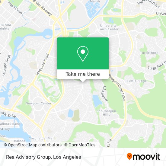 Rea Advisory Group map