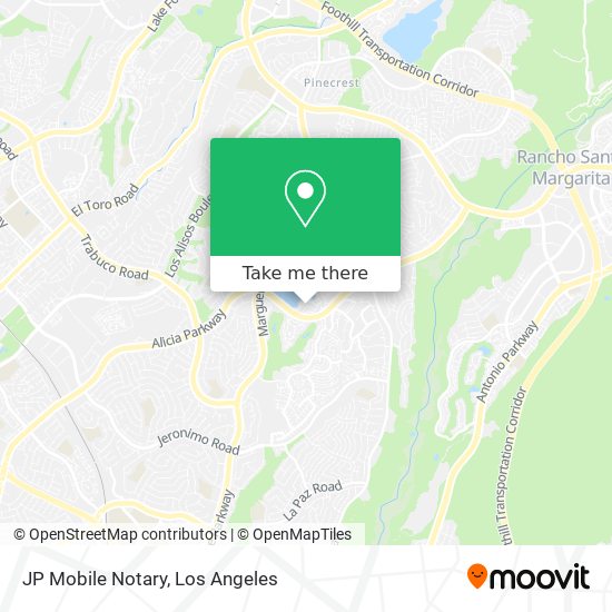 JP Mobile Notary map