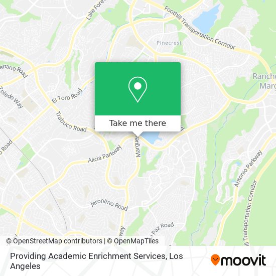 Providing Academic Enrichment Services map