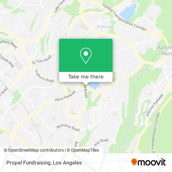 Propel Fundraising map