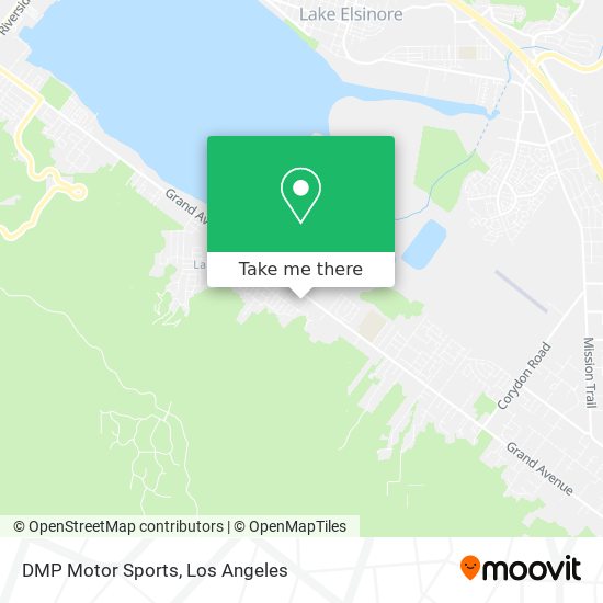 Mapa de DMP Motor Sports