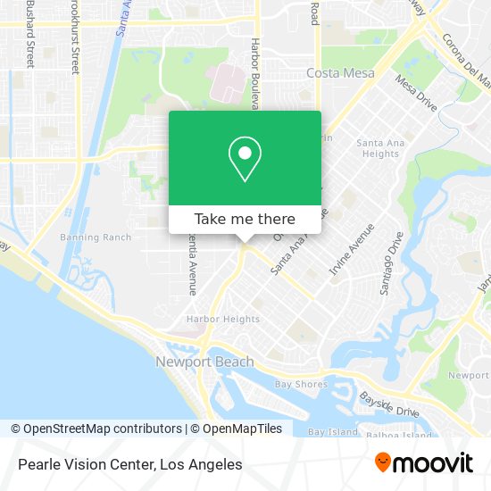 Pearle Vision Center map