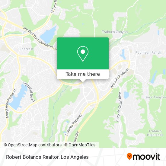 Robert Bolanos Realtor map