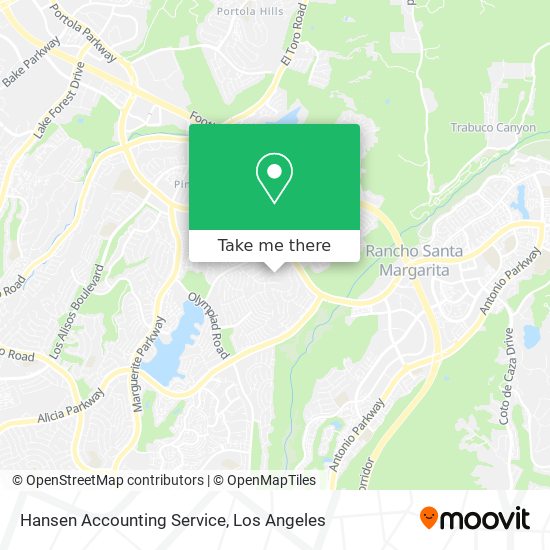 Hansen Accounting Service map