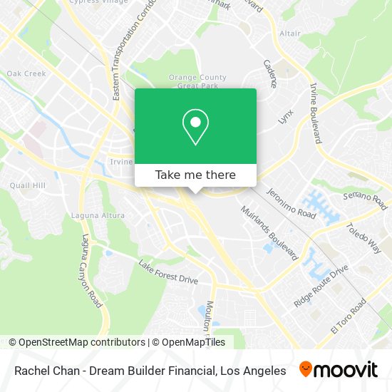 Rachel Chan - Dream Builder Financial map