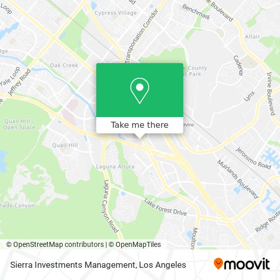 Mapa de Sierra Investments Management