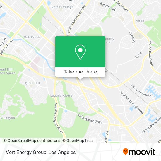 Mapa de Vert Energy Group