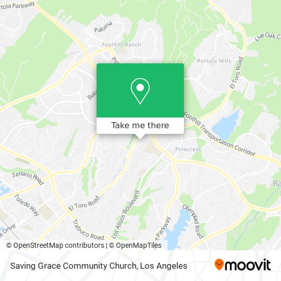 Saving Grace Community Church map