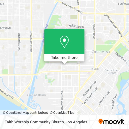 Faith Worship Community Church map