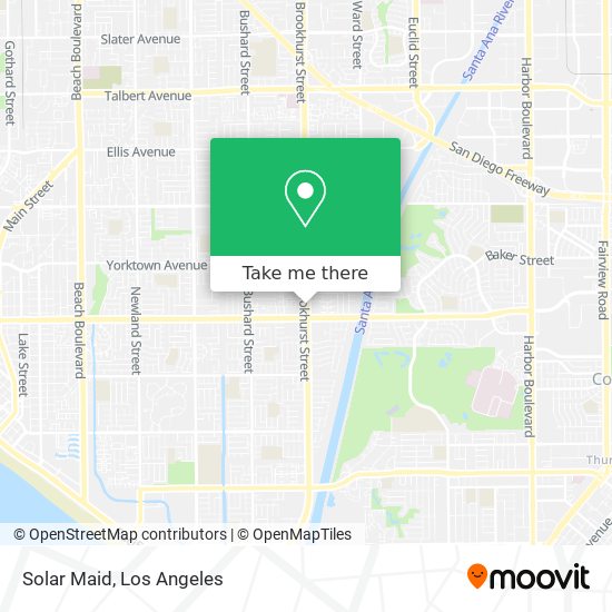 Solar Maid map