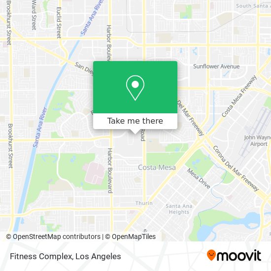 Mapa de Fitness Complex