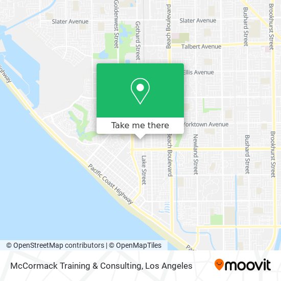 Mapa de McCormack Training & Consulting