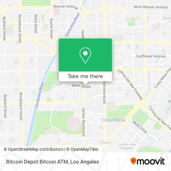 Mapa de Bitcoin Depot Bitcoin ATM