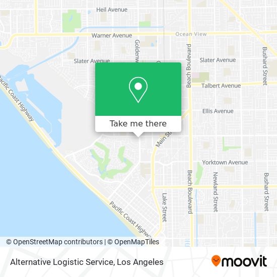 Alternative Logistic Service map
