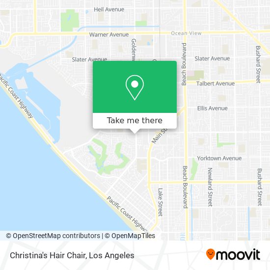 Christina's Hair Chair map