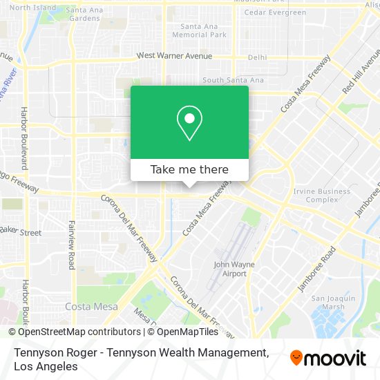 Mapa de Tennyson Roger - Tennyson Wealth Management