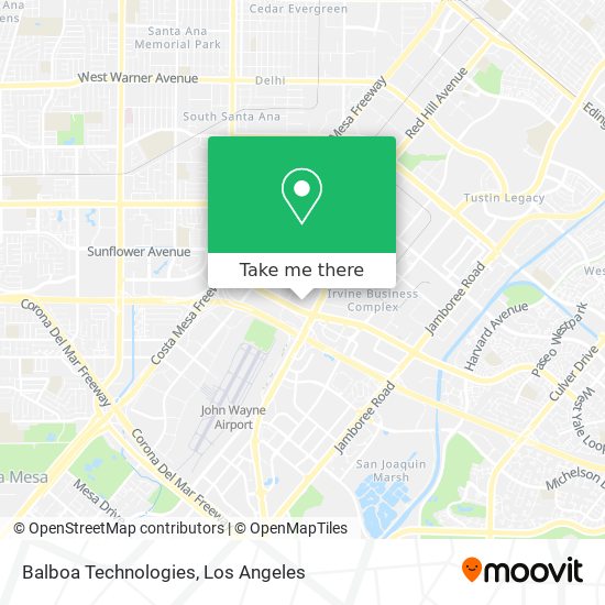 Balboa Technologies map