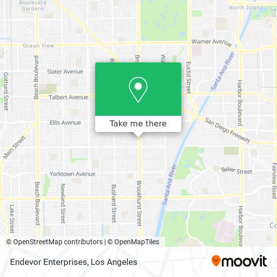 Endevor Enterprises map