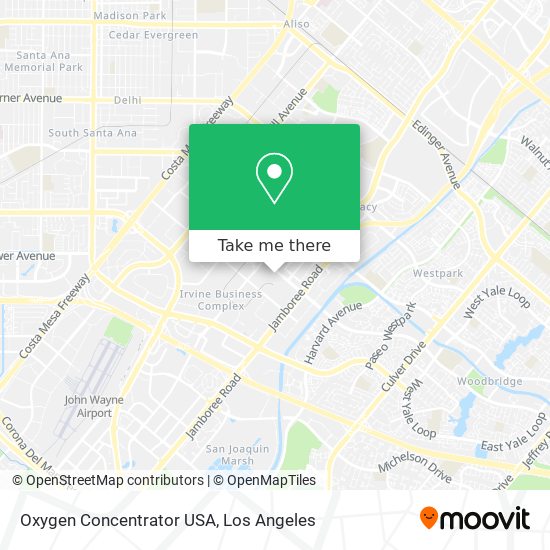 Oxygen Concentrator USA map
